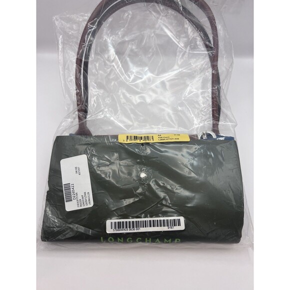 Longchamp Le Pliage Panther Print Nylon Shoulder Bag Color Peacock New no tag - Picture 6 of 6